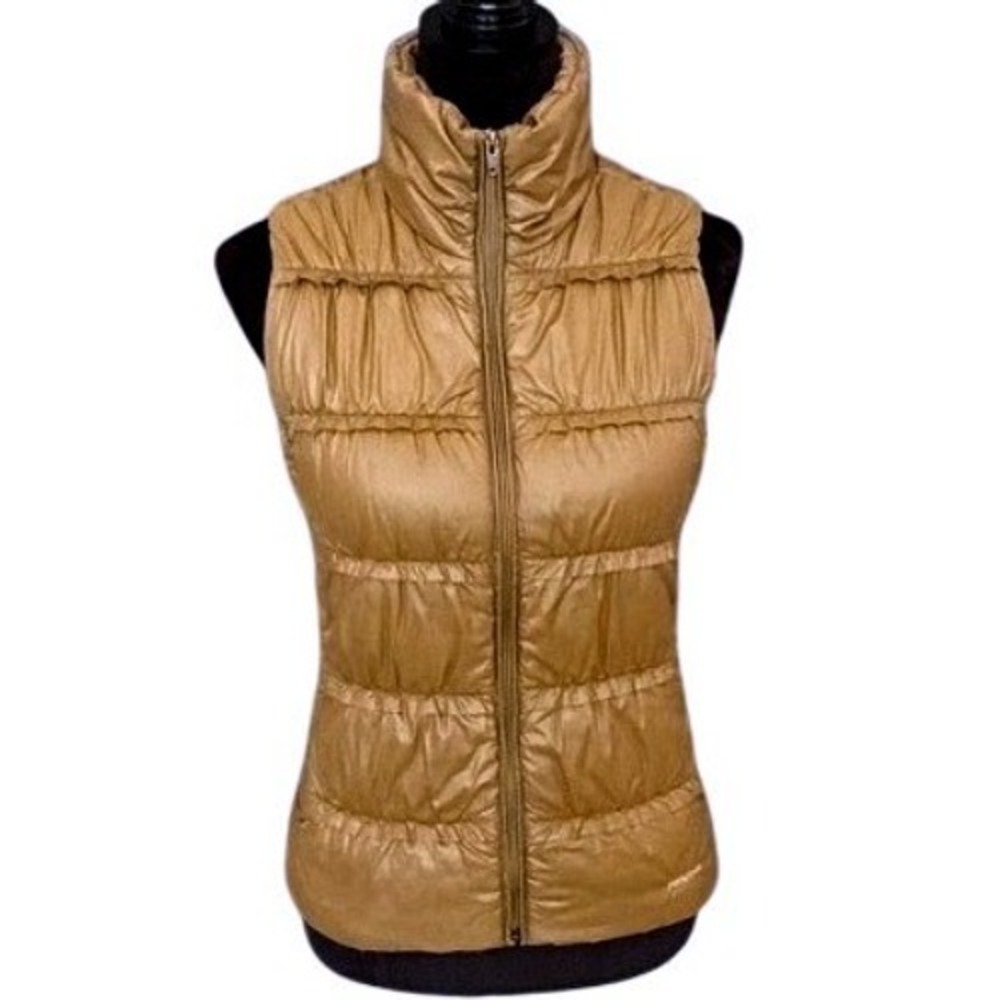 Patagonia Women's Lidia Gold Quilted Puffer Vest XS